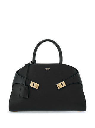 Ferragamo Medium Hug Gancini-buckle tote bag
