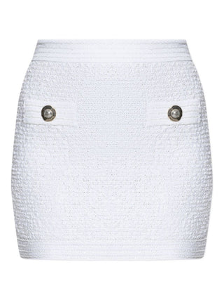 Balmain Tweed Mini Skirt