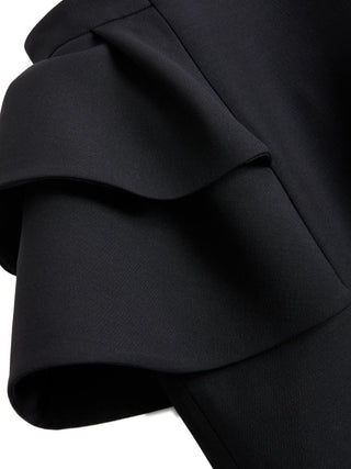 Valentino Crepe Couture midi skirt