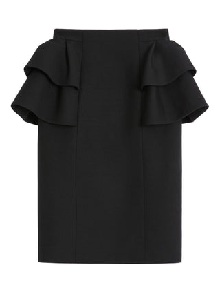 Valentino Crepe Couture midi skirt