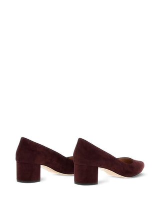 Gianvito Rossi With Heel Bordeaux