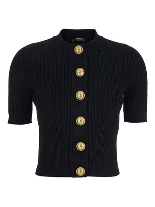 Balmain 4-pocket knitted cardigan