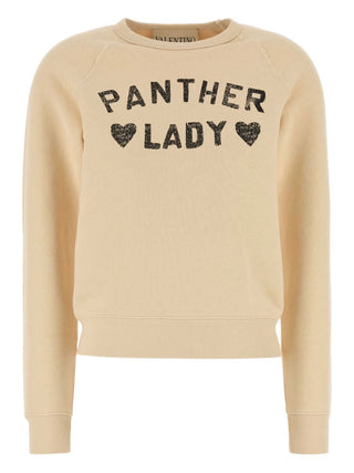 Valentino Panther lady sweatshirt