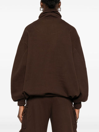 The Attico Sweaters Brown - VAZLUXE.COM