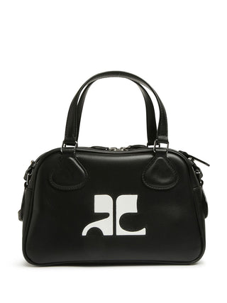 Courreges Re-Edition Reedition leather bowling bag