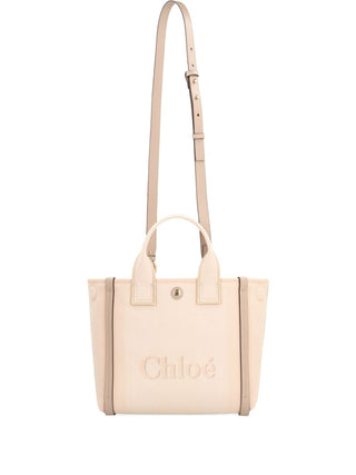 Chloé small canvas tote bag