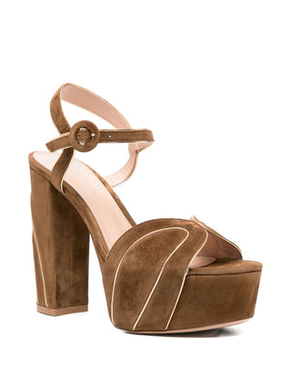 Gianvito Rossi Sandals Leather Brown