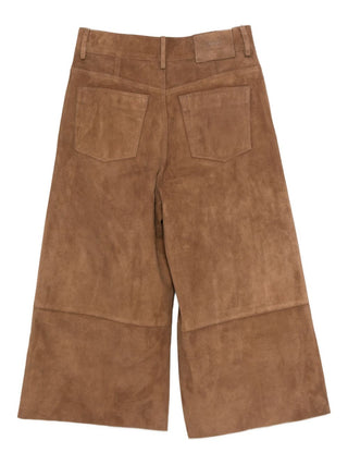 Ami Paris Trousers Brown