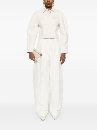 JACQUEMUS Coats White
