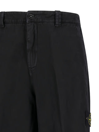 Stone Island Trousers Black