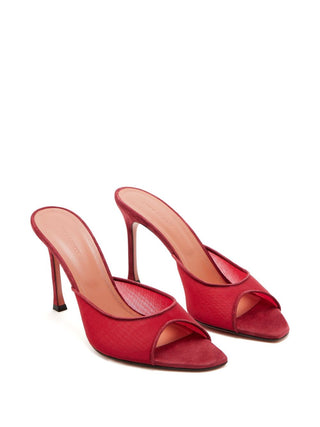 Amina Muaddi Sandals Bordeaux