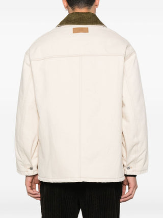 Ami Paris Coats Beige