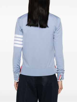 Thom Browne Sweaters Clear Blue - VAZLUXE.COM