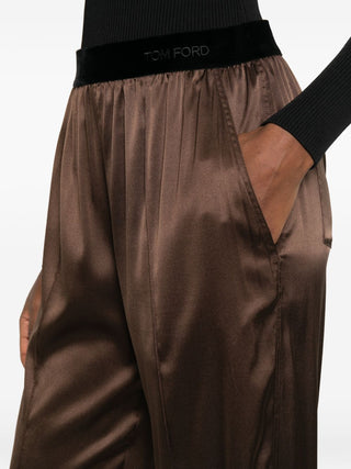 Tom Ford Trousers Brown - VAZLUXE.COM