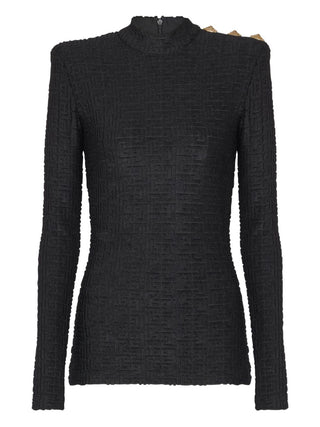 Balmain Sweaters Black