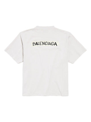 Balenciaga T-shirts and Polos White