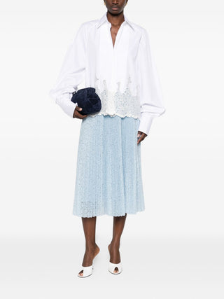 Ermanno Scervino Skirts Clear Blue