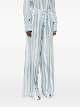 Ermanno Scervino Trousers Clear Blue