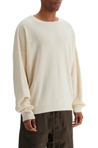 Fear Of God ESSENTIALS waffle crew neck pul