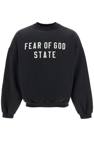 Fear Of God ESSENTIALS heavy fleece crewneck sweatshirt