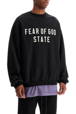 Fear Of God ESSENTIALS heavy fleece crewneck sweatshirt