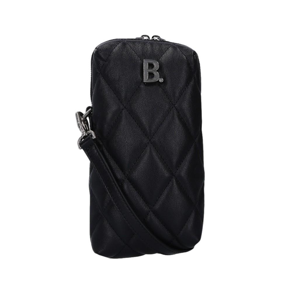 Balenciaga Touch Black Nappa Leather Quilted Puffy Bag 593375
