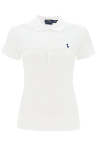 Polo Ralph Lauren julie slim fit five button polo shirt