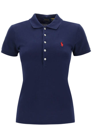 Polo Ralph Lauren julie slim fit five button polo shirt