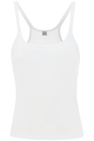 Toteme scoop neck rib tank top