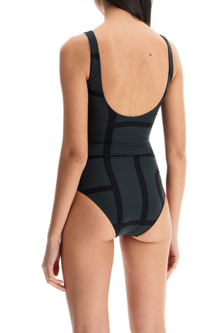 Toteme one piece monogram swimsuit