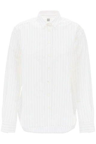 Toteme striped signature dress shirt