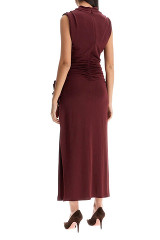 Magda Butrym draped jersey dress with