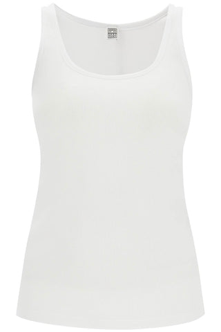 Toteme ribbed tank top with spaghetti