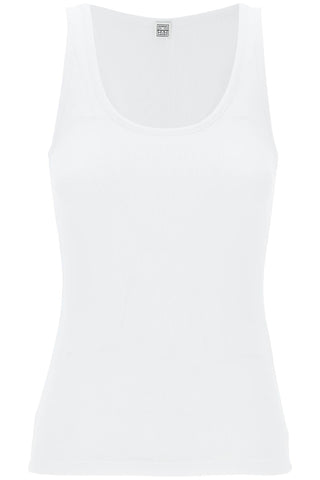 Toteme "ribbed jersey tank top with