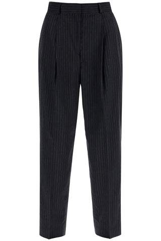 Toteme double pleated pinstripe trousers