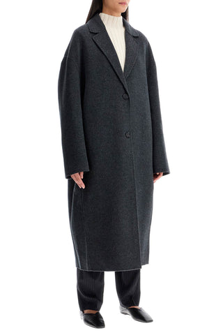 Toteme wool blend cocoon coat with