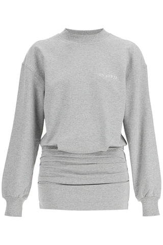 The Attico lightweight fleece mini dress