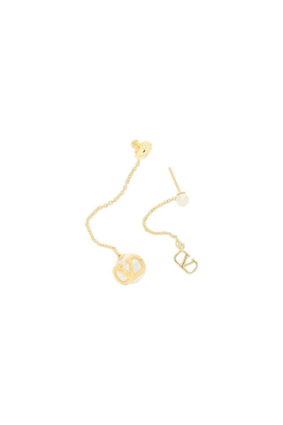 Valentino Garavani vlogo signature pendant earrings