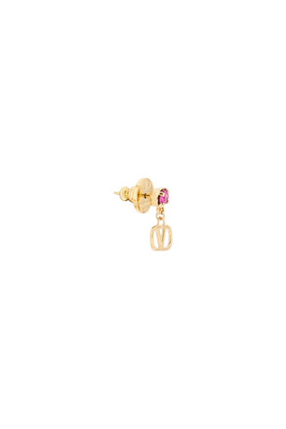 Valentino Garavani vlogo signature earrings with crystal