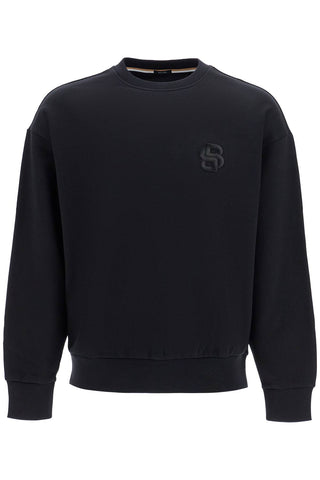 Boss mercerized cotton sweatshirt