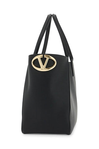 Valentino Garavani nappa calfskin vlogo side tote bag