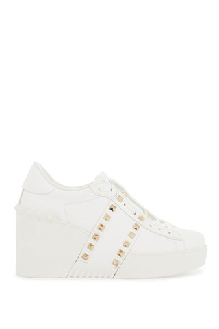 Valentino Garavani open disco wedge sneakers with