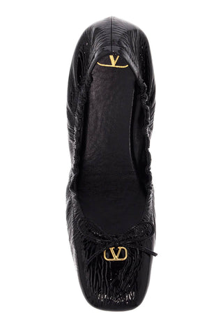 Valentino Garavani vlogo signature patent leather baller