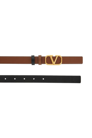 Valentino Garavani reversible vlogo signature leather belt