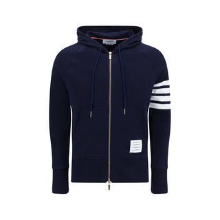 Thom Browne Blue Cotton Sweatshirt