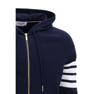 Thom Browne Blue Cotton Sweatshirt