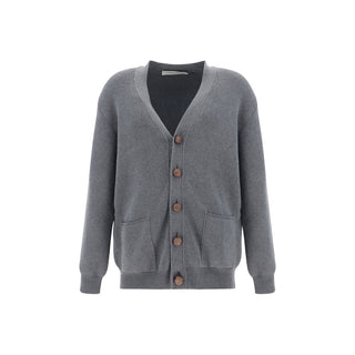Golden Goose Gray Cotton Cardigan