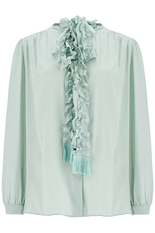 Valentino Garavani silk blouse with bow detail