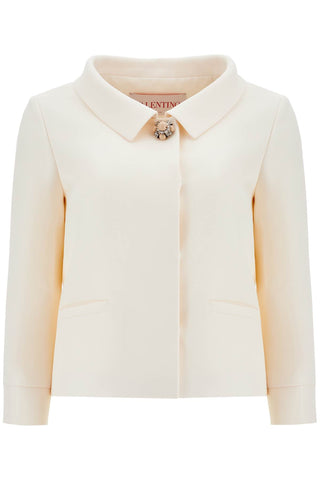 Valentino Garavani crepe couture jacket for