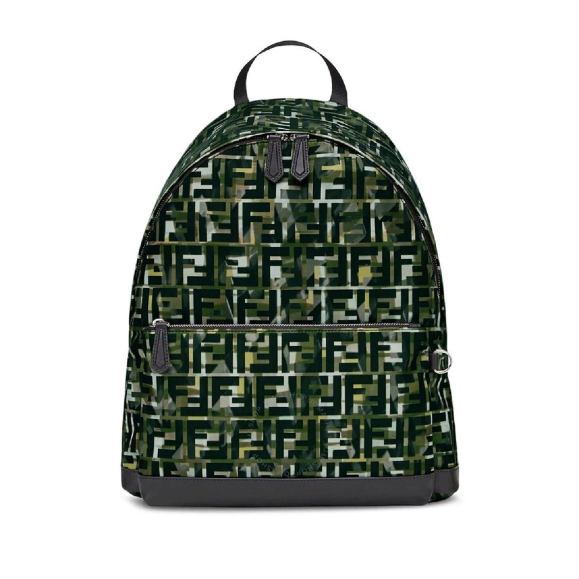 Fendi Unisex FF Multicolor Camouflage Backpack